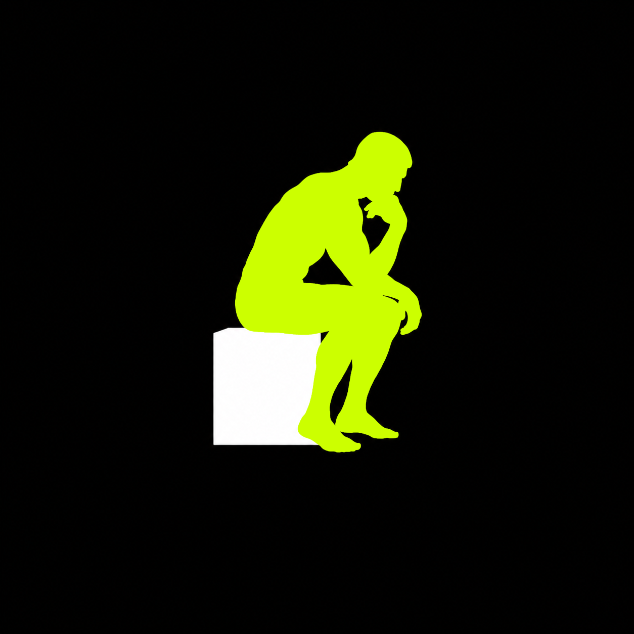 $BELIEVE thinker meme